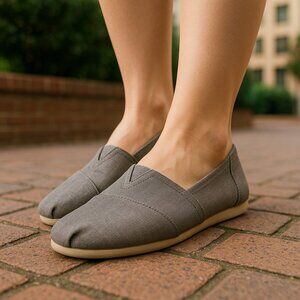 CHARLOTTE RUSSE | Grey Flat Comfort Loafers